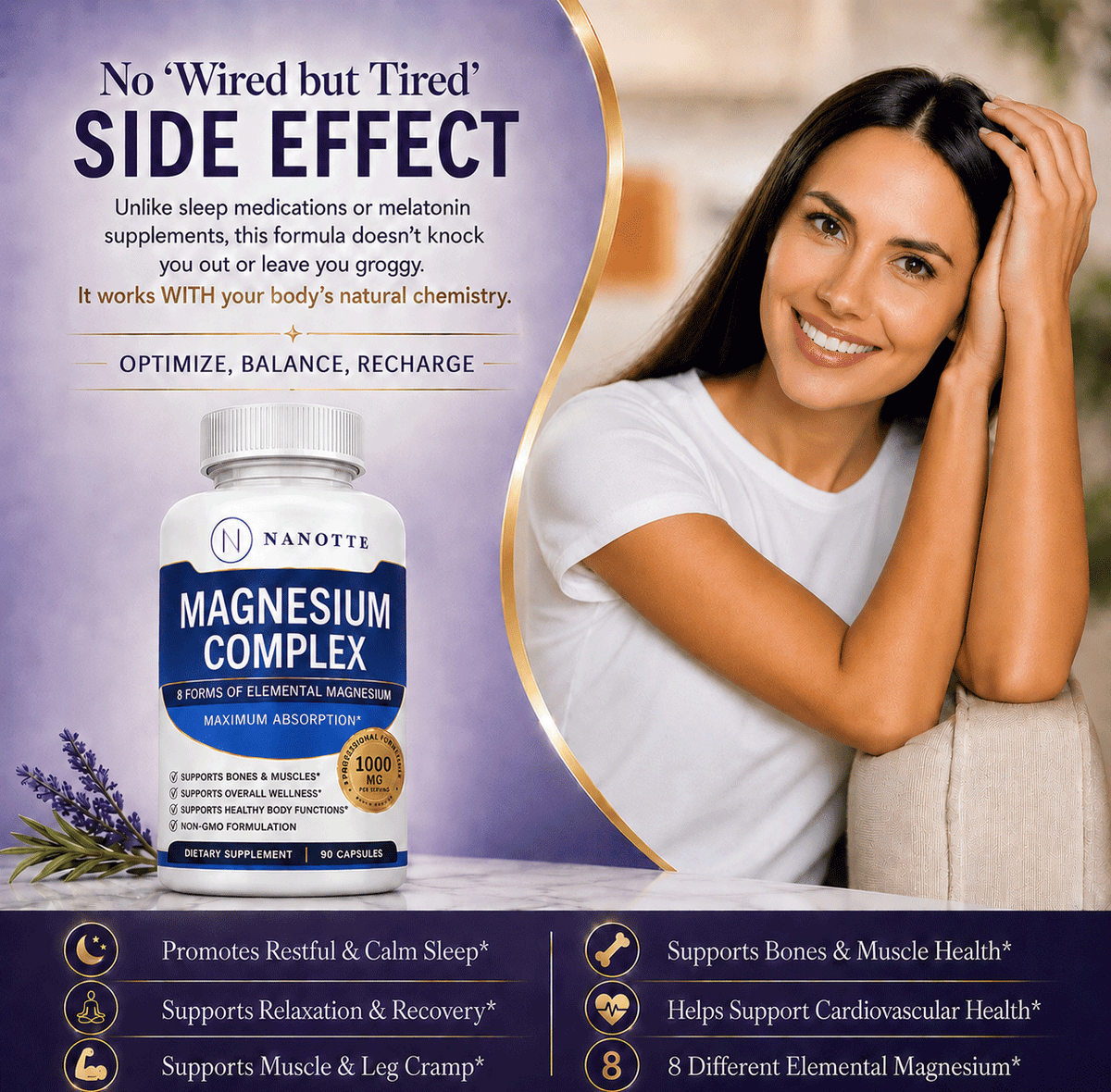 Nanotte — 8-in-1 Magnesium Complex