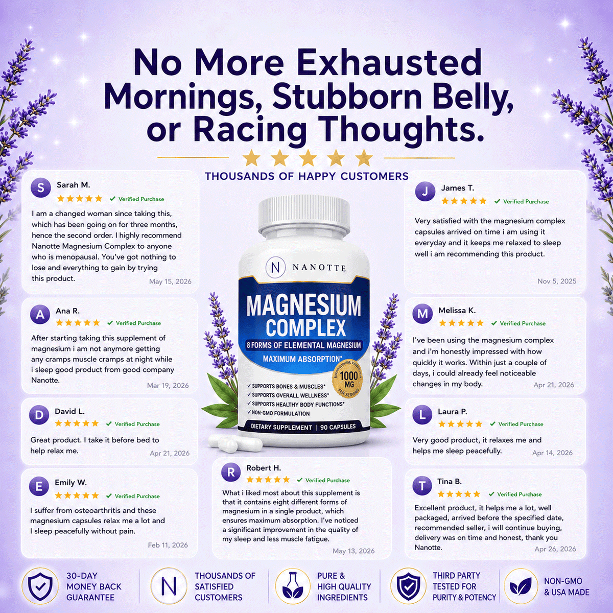 Nanotte — 8-in-1 Magnesium Complex