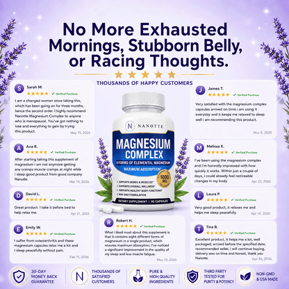 Nanotte — 8-in-1 Magnesium Complex